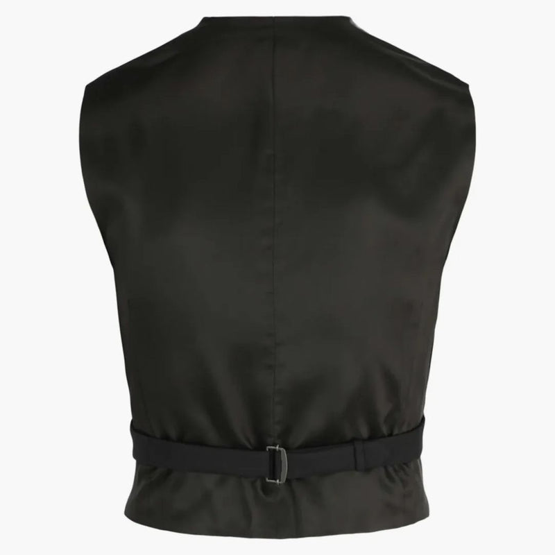 Gucci Wool Tailored Vest Black