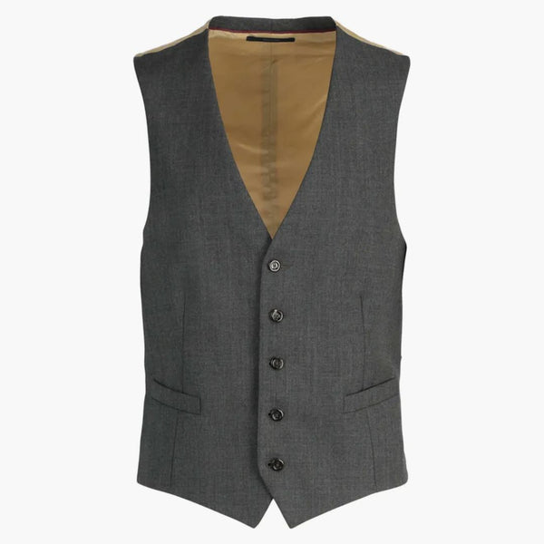 Gucci Wool Tailored Vest Dark/Gray