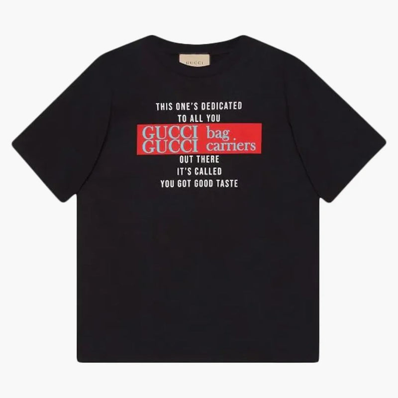 Gucci hai ottenuto una buona t-shirt in bianco/rosso/bianco