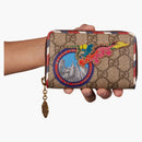 Gucci Zip Wallet Courrier Supreme GG Beige