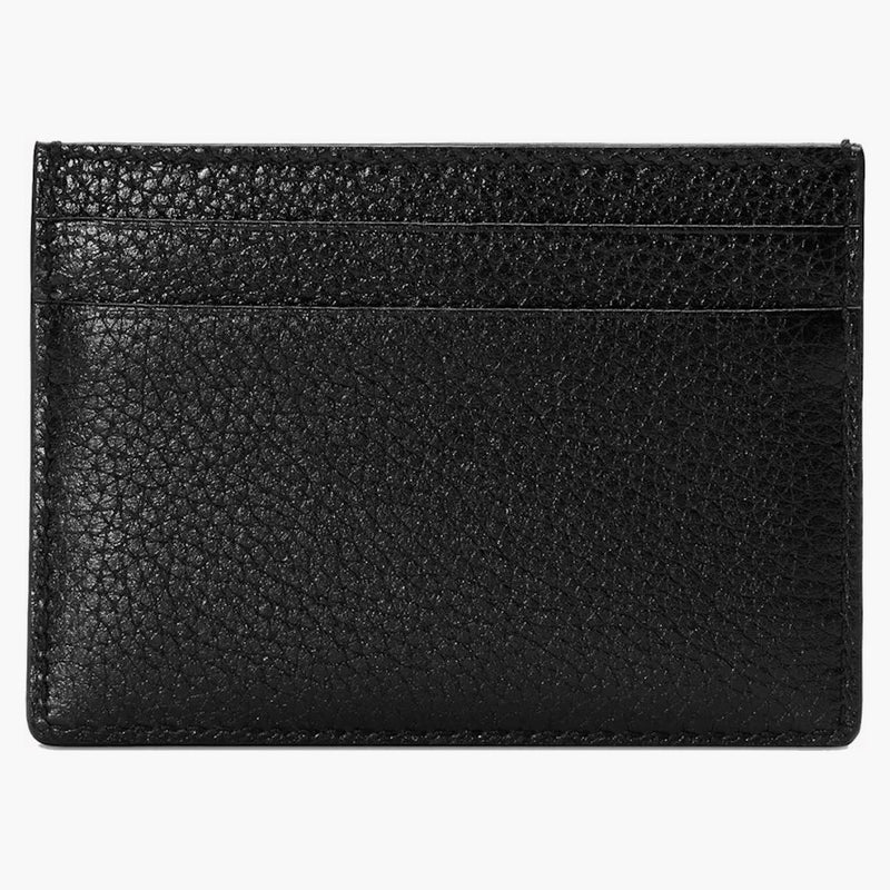 Gucci Zumi Card Case Grainy Leather Black