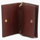 Gucci Zumi Chain Wallet Burgundy