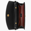 Gucci Zumi Spall Bagna in pelle liscia piccola nera