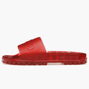 Adidas X Gucci Adilette Slide Red