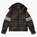 Gucci x adidas down giacca nera multi