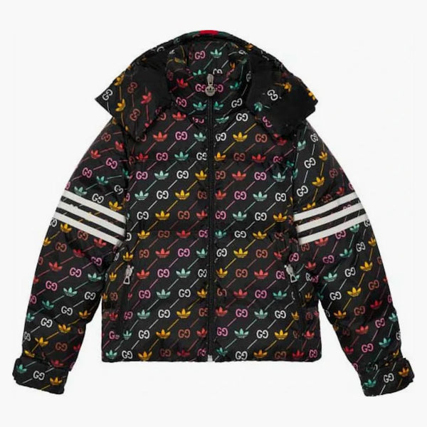 Gucci X adidas Down Jacket Black Multi