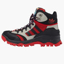 Gucci X Adidas Laced Up Boots Black Red