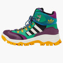 Gucci x adidas lased up boty fialové zelené