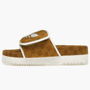 Gucci x adidas monogram slide mesa