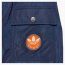 Pantaloni paracadute di Gucci x adidas blu