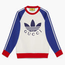 Gucci x adidas sweatshirt White/Blue/Red