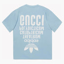 Gucci X Adidas T-shirt Blue