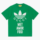 Gucci x adidas T-shirt green