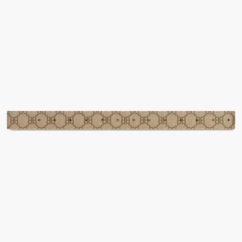 Gucci X Balenciaga The Hacker Project Bb Large Belt Beige