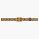 Gucci X Balenciaga the Hacker Project BB Large Belt Beige