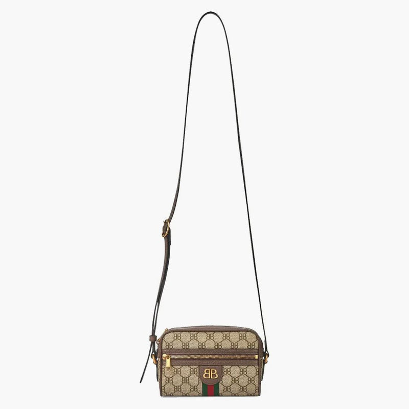 Gucci X Balenciaga the Hacker Project Camera Bag Beige
