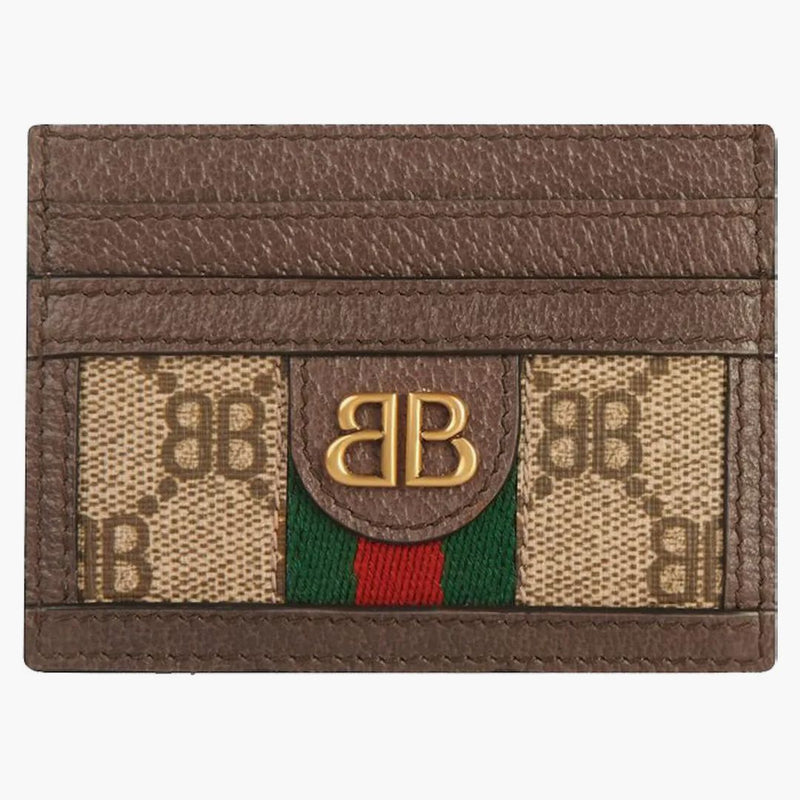 Gucci X Balenciaga the Hacker Project Card Case Beige