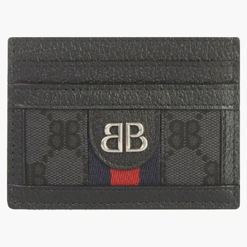 Gucci X Balenciaga The Hacker Project Card Case Black