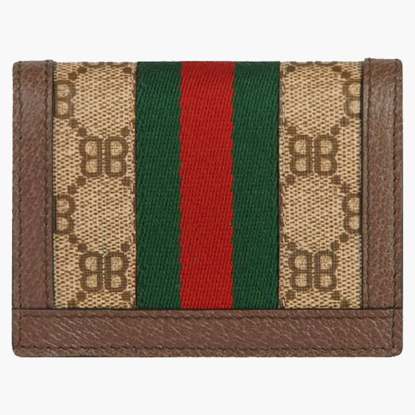 Gucci X Balenciaga The Hacker Project Card Case Wallet Beige