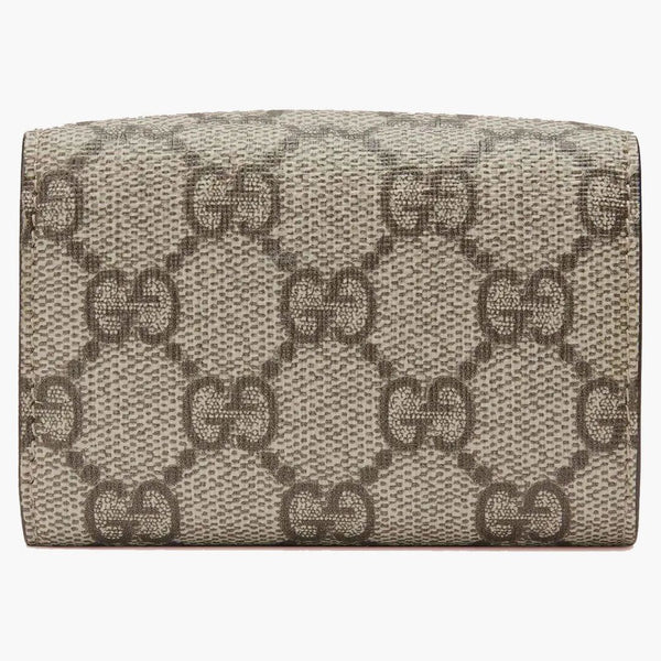 Gucci X Balenciaga The Hacker Project Card Case Wallet Beige/ebony