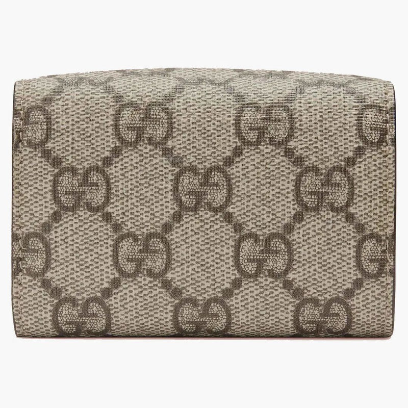 Gucci X Balenciaga The Hacker Project Card Case Wallet Beige/ebony