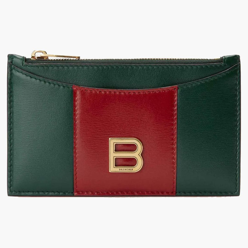 Gucci x Balenciaga Hacker Project Card Case Wallet Green/Red