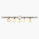 Gucci X Balenciaga the Hacker Project Charm Bracelet with Crystals Silver