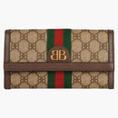 Gucci x Balenciaga The Hacker Project Continental Wellet Beige