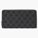 Gucci X Balenciaga the Hacker Project Continental ZIP Wallet Black