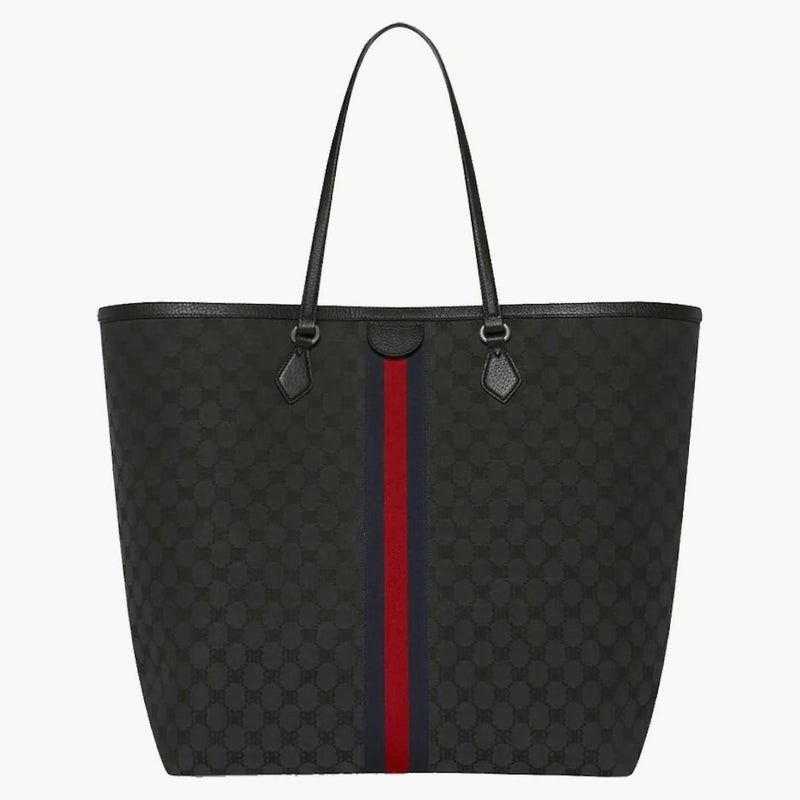 Gucci X Balenciaga the Hacker Project Graffiti Large Dead Bag Black