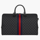 Gucci X Balenciaga the Hacker Project Graffiti Medium Duffle Bag Black