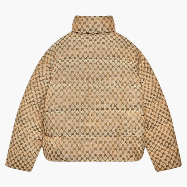 Gucci X Balenciaga The Hacker Project Hacker BB Puffer Jacket Beige