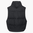 Gucci X Balenciaga Womens the Hacker Project Hacker Cocoon Puffer Gilet Vest Black