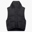 Gucci X Balenciaga Womens the Hacker Project Hacker Cocoon Puffer Gilet Vest Black