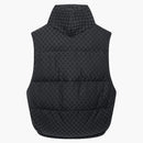 Gucci x Balenciaga The Hacker Project Hacker Cocoon Puffer gilet nero