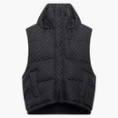Gucci x Balenciaga The Hacker Project Hacker Cocoon Puffer gilet nero