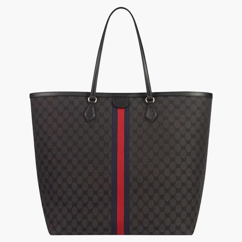 Gucci x Balenciaga Hackerprojektet stora döda väska svart