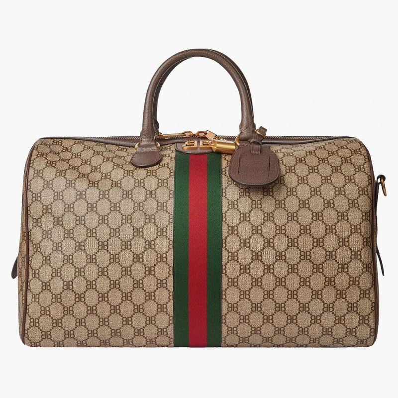 Gucci X Balenciaga The Hacker Project Medium Duffle Bag Beige