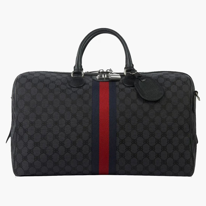 Gucci X Balenciaga The Hacker Project Medium Duffle Bag Black