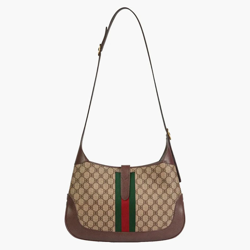 Gucci x Balenciaga Hacker Project Medium Hobo Bag Beige