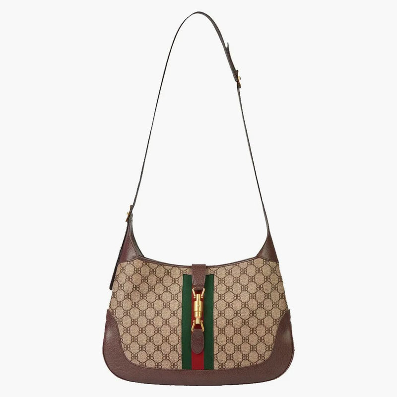 Gucci x Balenciaga Hacker Project Medium Hobo Bag Beige