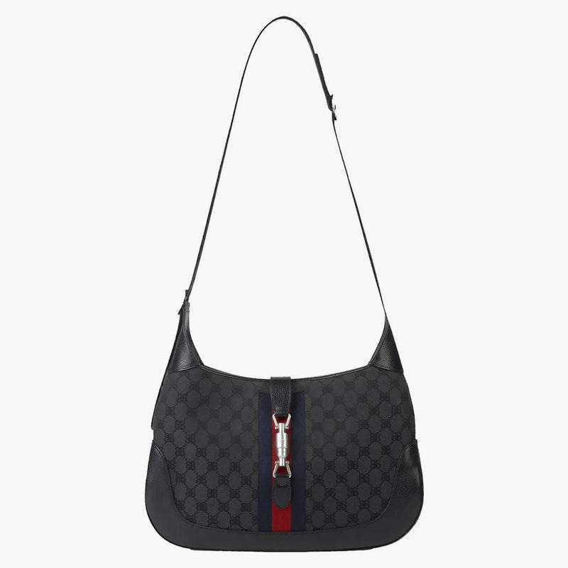 Gucci X Balenciaga The Hacker Project Medium Hobo Bag Black