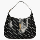 Gucci X Balenciaga the Hacker Project Medium Jackie 1961 Black