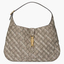 Gucci X Balenciaga The Hacker Project Medium Jackie 1961 Gg Supreme Beige/ebony/white