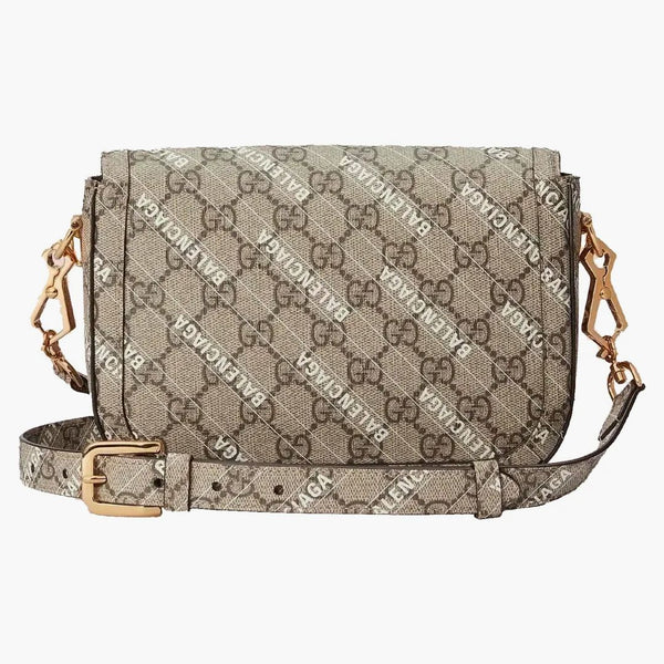 Gucci X Balenciaga Hacker Project Mini Gucci Horsebit 1955 Beige/Ebony