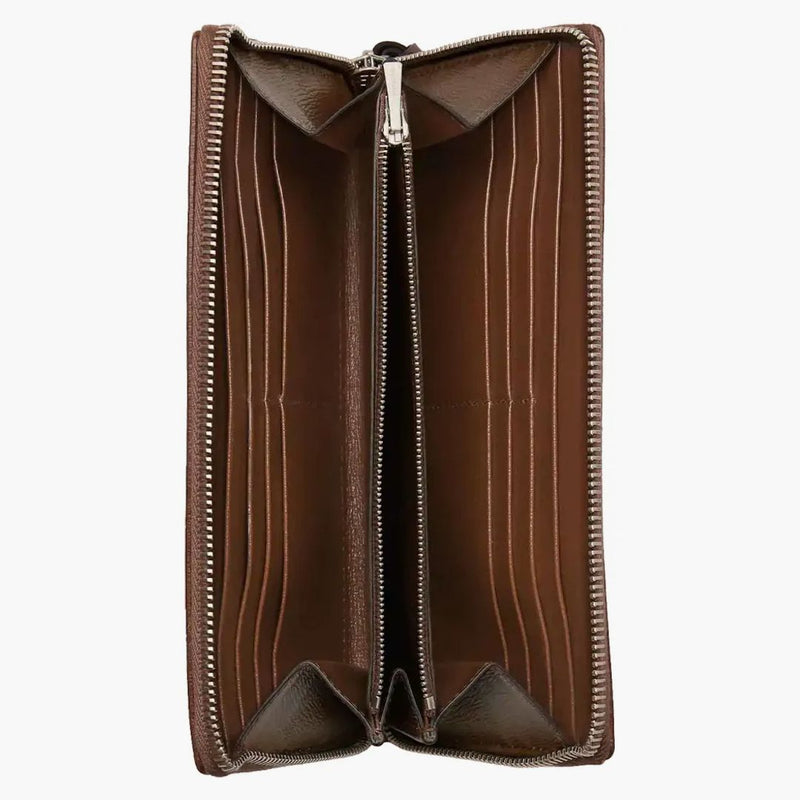 Gucci X Balenciaga The Hacker Project Neo Classic Zip Around Wallet Beige/ebony