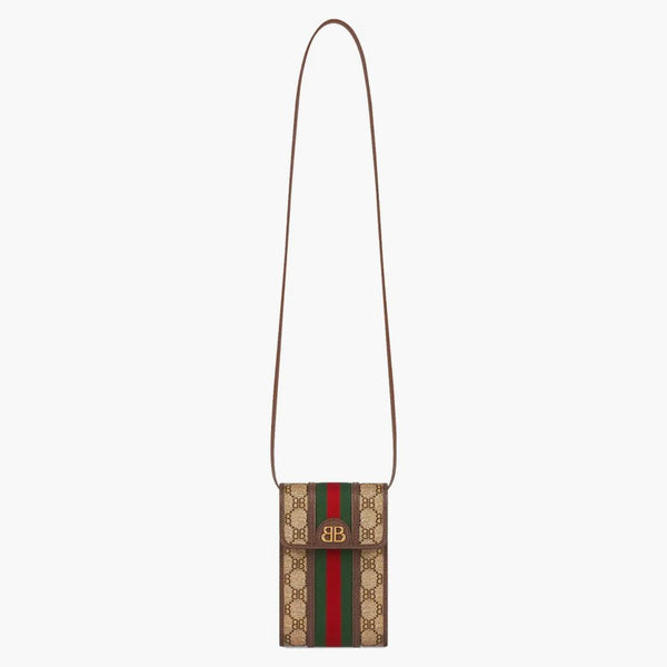 Gucci x Balenciaga The Hacker Project Phone Bag Beige