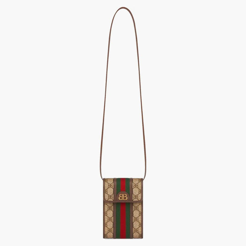 Gucci X Balenciaga the Hacker Project Phone Bag Beige