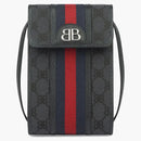 Gucci x Balenciaga The Hacker Project Phone Bag Black