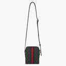 Gucci X Balenciaga The Hacker Project Shoulder Zip Bag Black